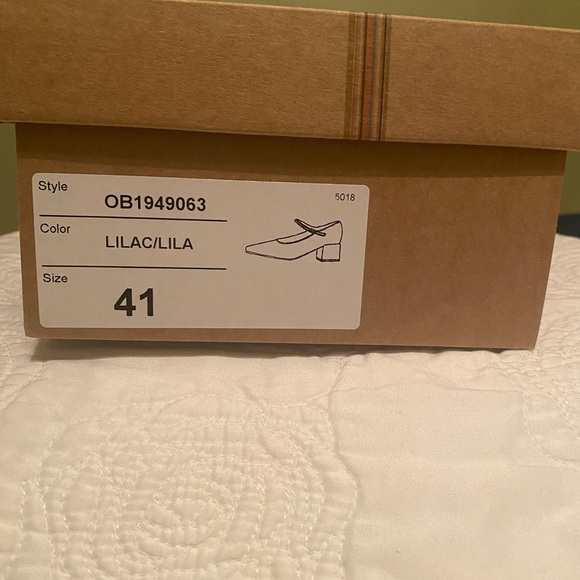 ANTHROPOLOGIE MAEVE MARY JANE BLOCK HEELS - Picture 7 of 8